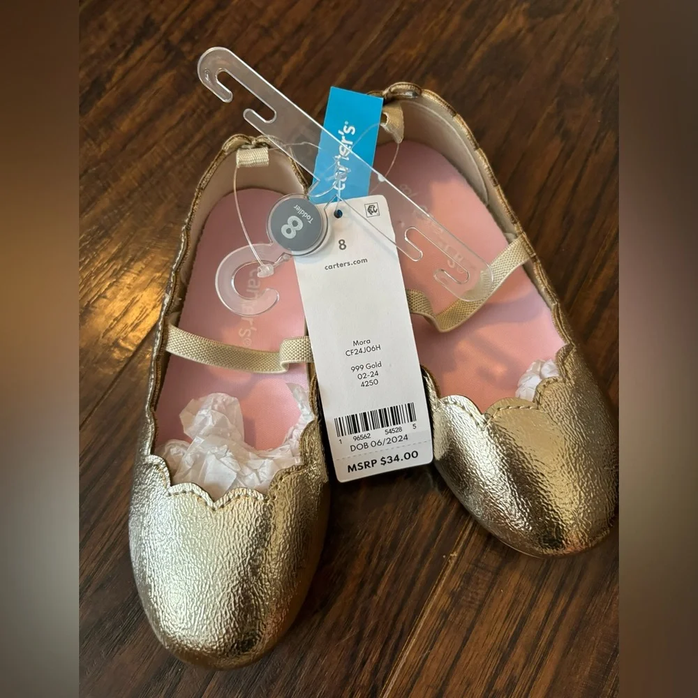 NWOT Carters Toddler Ballet Flats